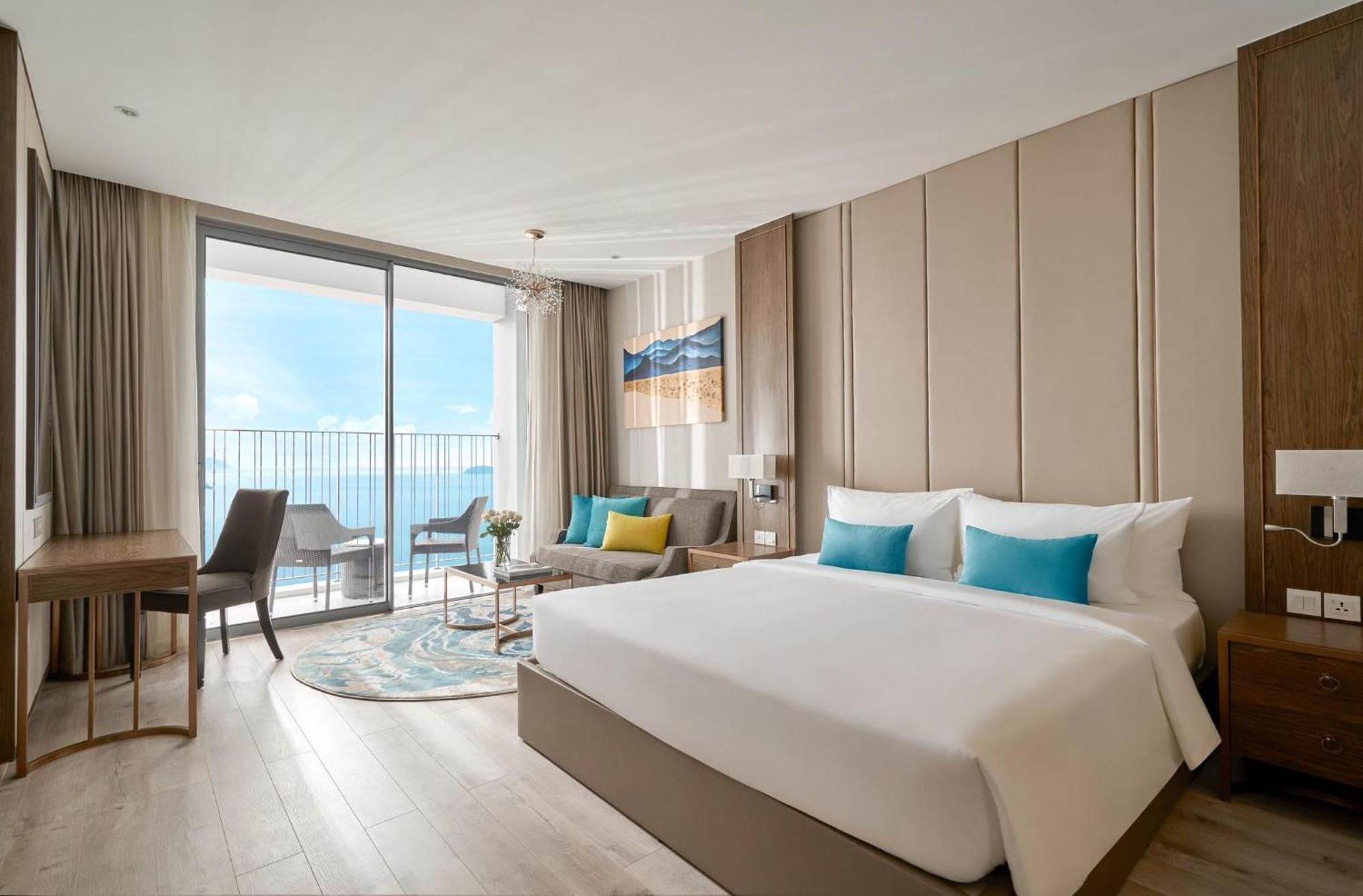 ホテル Panorama Luxury Beach ニャチャン エクステリア 写真